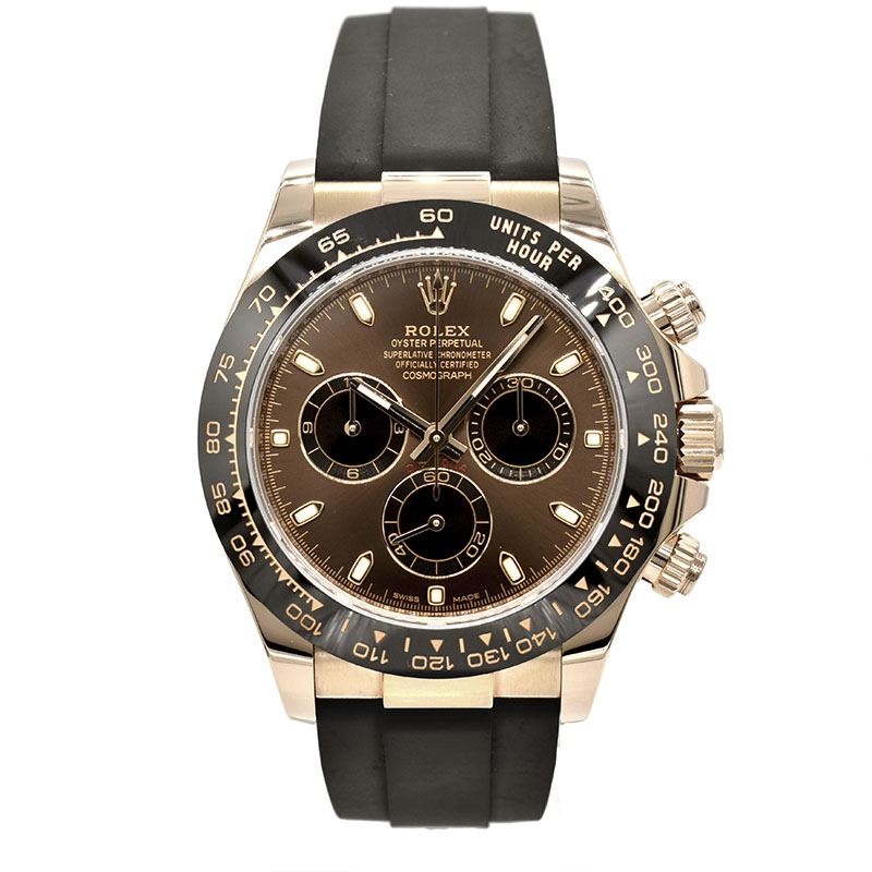 ロレックス　ROLEX　デイトナ　Ref.116515LN　18KERG　セラミックベゼル　40mm　チョコレート/ブラック　オイスターフレックス　USED　中古