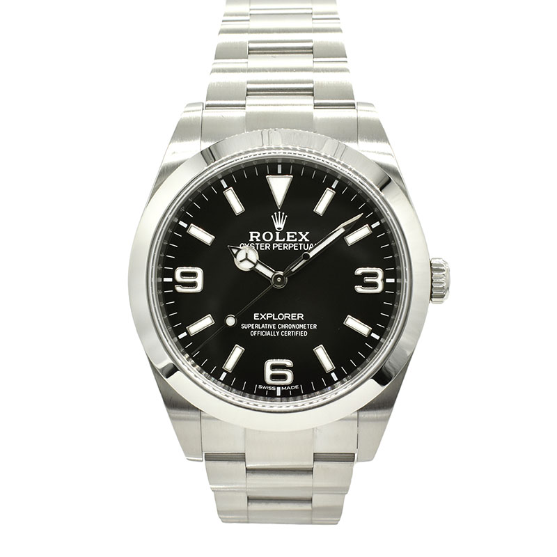 ロレックス　ROLEX　エクスプローラー1　Ref.214270　39mm　クロマライト　USED　中古