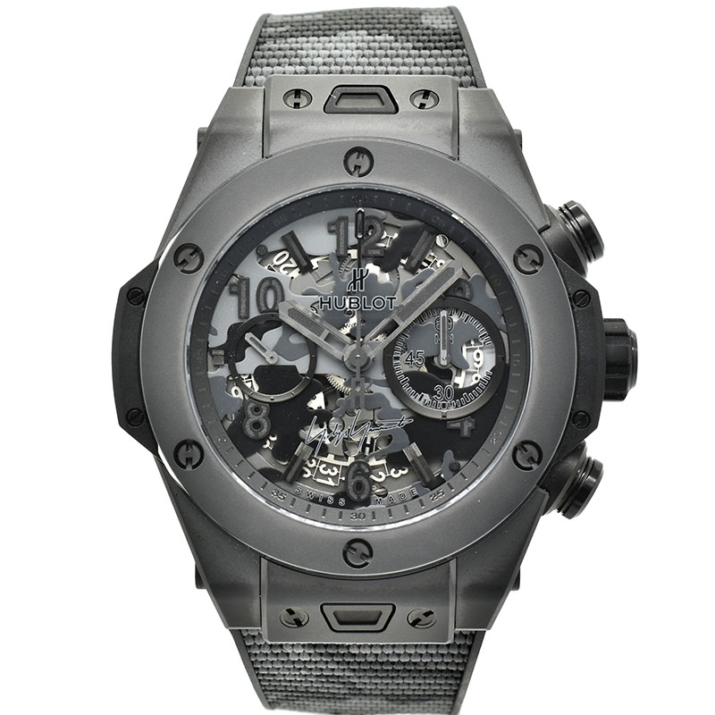 ウブロ　HUBLOT　ビッグバン オールブラック カモ ヨウジヤマモト　411.CI.0110.RX.YOY20　セラミック　45mm　日本100本限定　未使用品