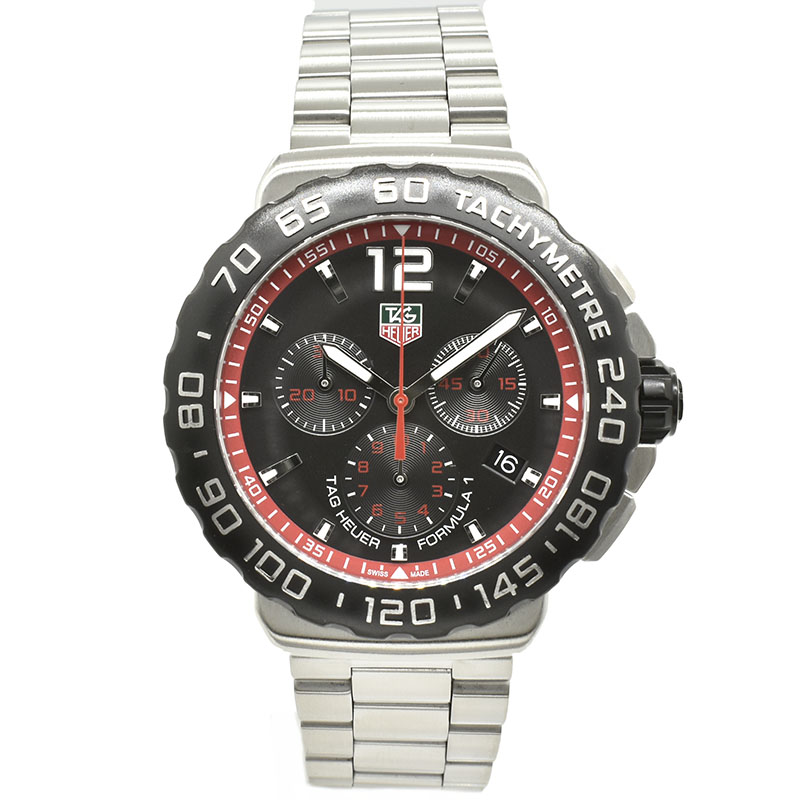 タグホイヤー　TAG HEUER　フォーミュラ1 クロノグラフ　CAU1116.BA0858　クォーツ　42mm　USED　中古