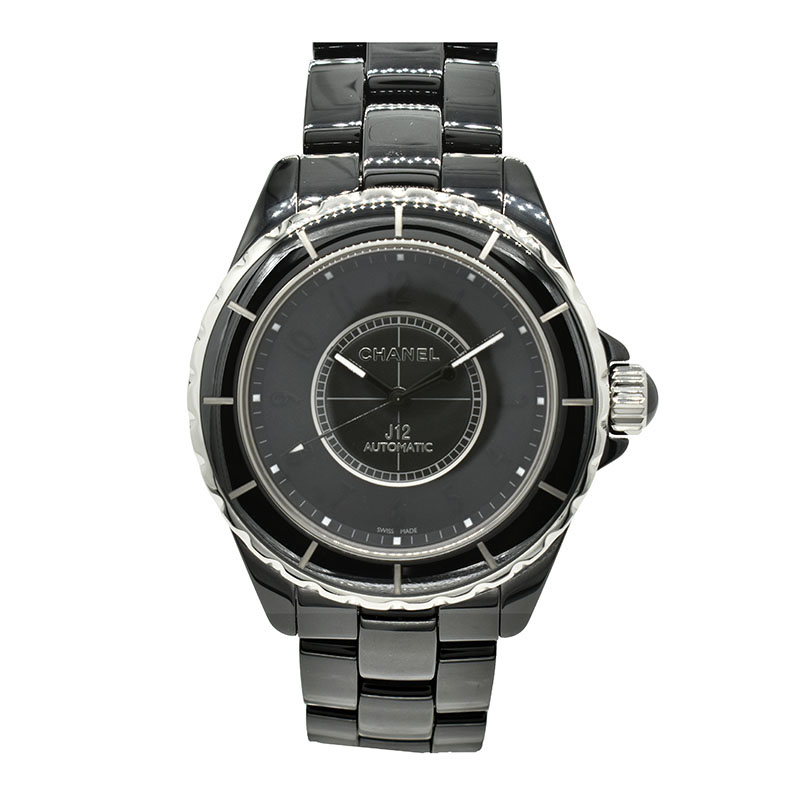 シャネル　CHANEL　J12 インテンスブラック　H3829　ワンショット限定　38mm　USED　中古