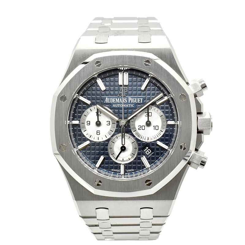 オーデマ・ピゲ　AUDEMARS PIGUET　ロイヤルオーク クロノグラフ　26331ST.OO.1220ST.01　SS　41mm　ブルー　USED　中古