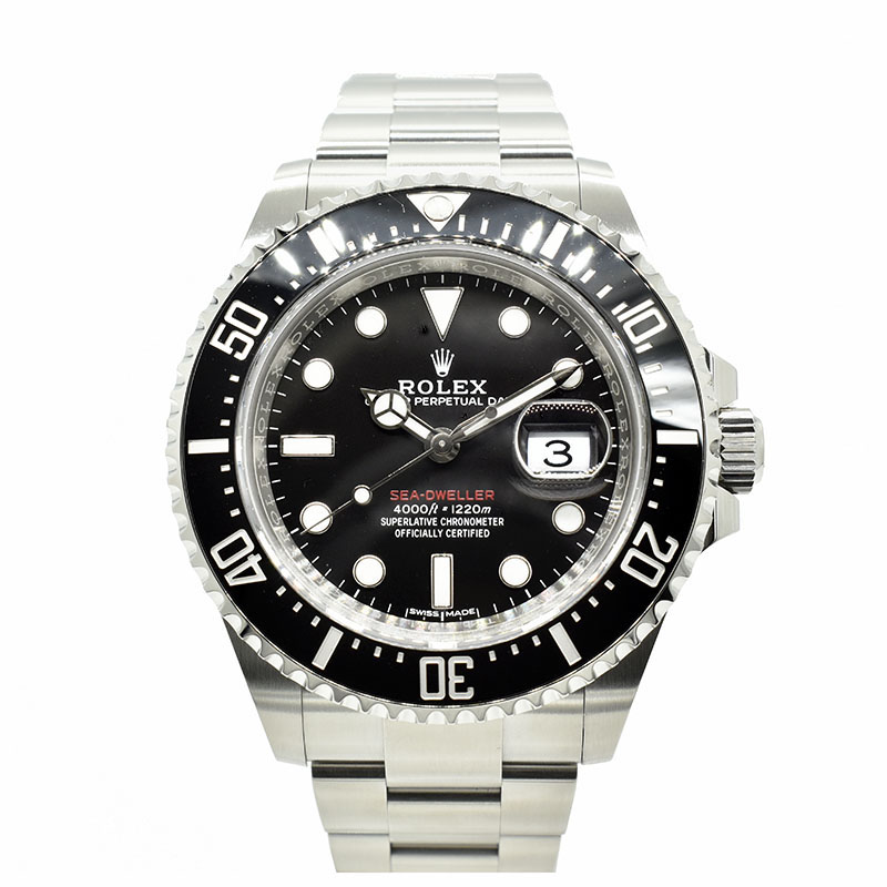 ロレックス　ROLEX　シードゥエラー　126600　クラウン無し　MK1ダイヤル　43mm　ブラック　USED　中古