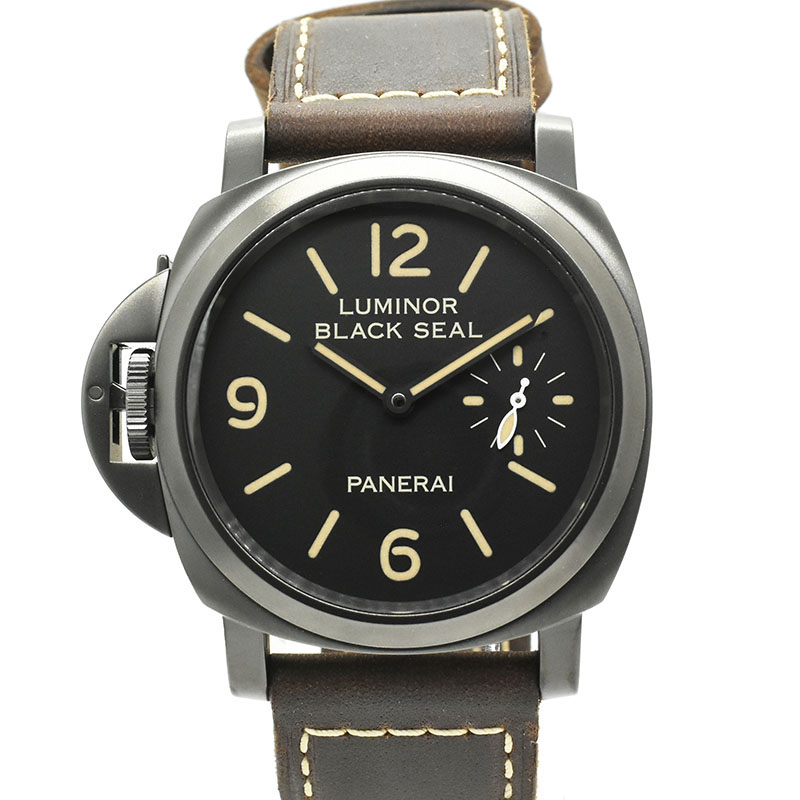 パネライ　PANERAI　ルミノールブラックシール レフトハンド エイトデイズ　PAM00649(PAM00786)　44mm　手巻き　世界500本限定　未使用品