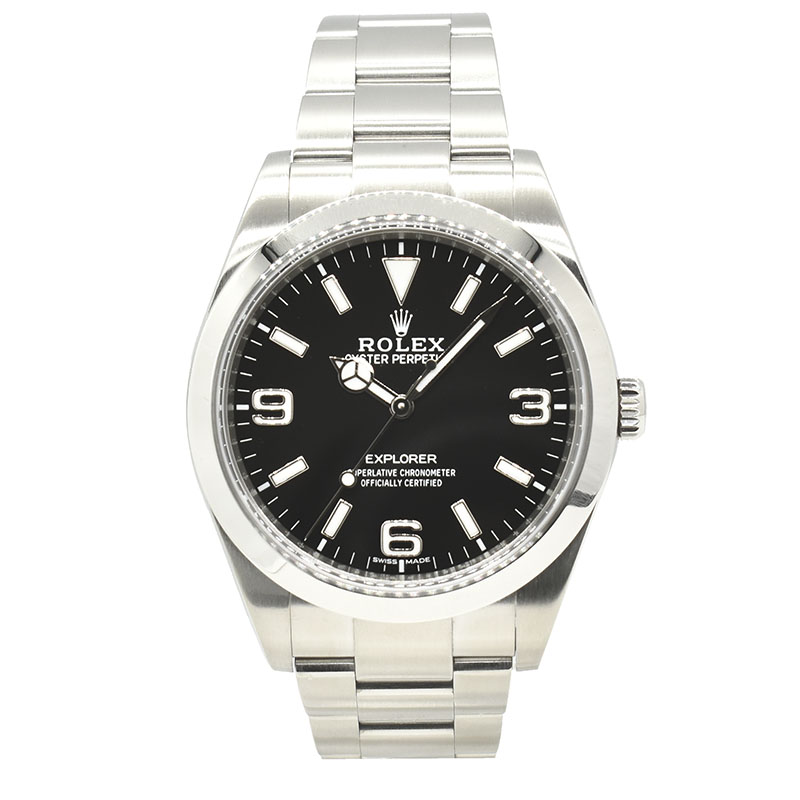 ロレックス　ROLEX　エクスプローラー1　Ref.214270　39mm　クロマライト　USED　中古