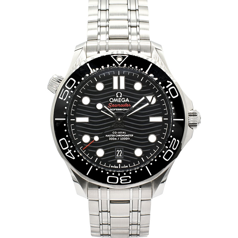 オメガ　OMEGA　シーマスター300 コーアクシャル マスタークロノメーター　210.30.42.20.01.001　ブラック　42mm　未使用品