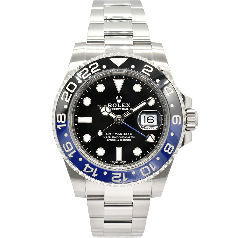 ロレックス　ROLEX　GMTマスター2　116710BLNR　40mm　青黒ベゼル　USED　中古