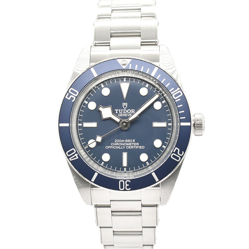 チューダー(チュードル)　TUDOR　ヘリテージ ブラックベイ フィフティエイト　79030B　39mm　ブルー　未使用品