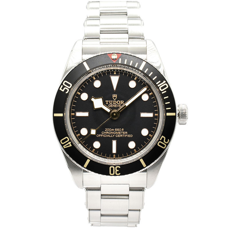 チューダー(チュードル)　TUDOR　ヘリテージ ブラックベイ フィフティエイト　79030N　39mm　ブラック　USED　中古