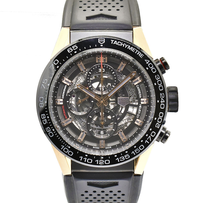 タグホイヤー　TAG HEUER　カレラ クロノグラフ キャリバー ホイヤー01　CAR2A5A.FT6044　45mm　USED　中古