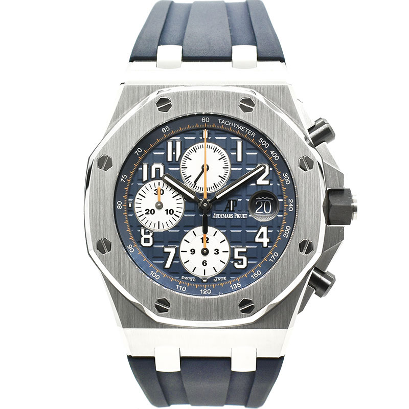オーデマ・ピゲ　AUDEMARS PIGUET　ロイヤルオーク オフショア クロノグラフ　26470ST.OO.A027CA.01　ブルー/シルバー　42mm　未使用品