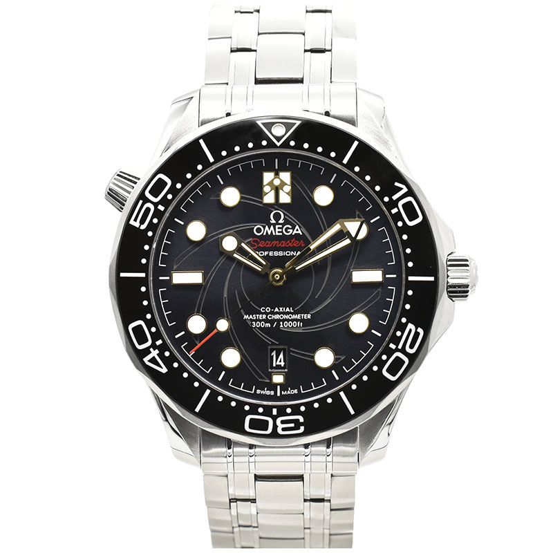 オメガ　OMEGA　シーマスター300 コーアクシャル マスタークロノメーター  007 ジェームス・ボンド リミテッド　210.22.42.20.01.004　世界7007本限定　42mm　USED　中古