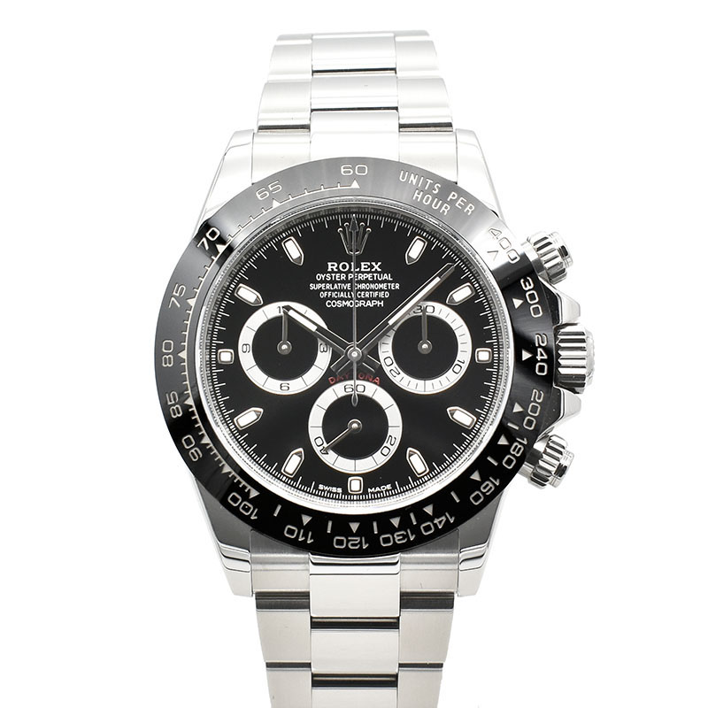 ロレックス　ROLEX　コスモグラフ デイトナ　Ref.116500LN　ブラック　セラミックベゼル　USED　中古