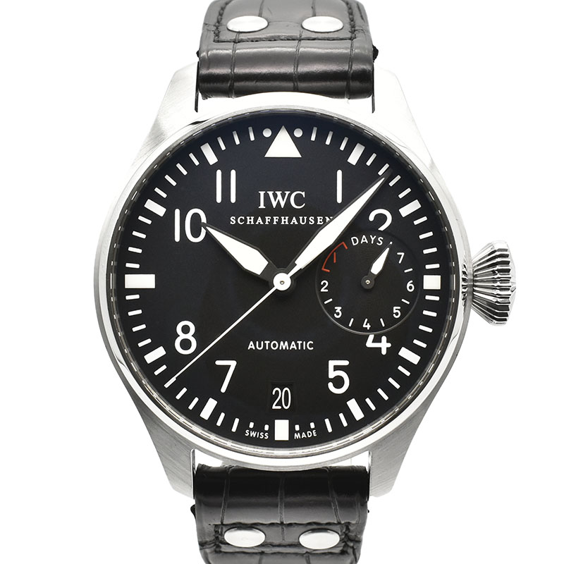 IWC　ビッグパイロットウォッチ 7デイズ　IW500901　SS　ブラック　自動巻　46mm　USED　中古