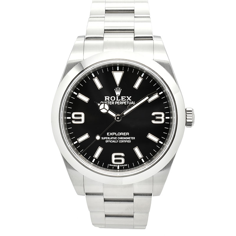 ロレックス　ROLEX　エクスプローラー1　Ref.214270　39mm　クロマライト　USED　中古