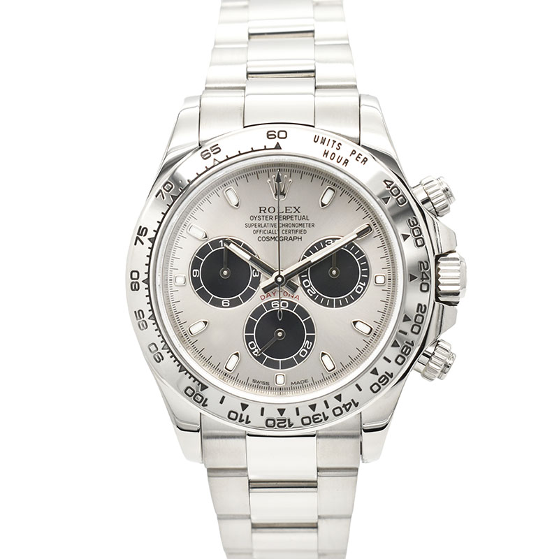 ロレックス　ROLEX　コスモグラフ デイトナ　Ref.116509　スチール/ブラック　18KWG　USED　中古