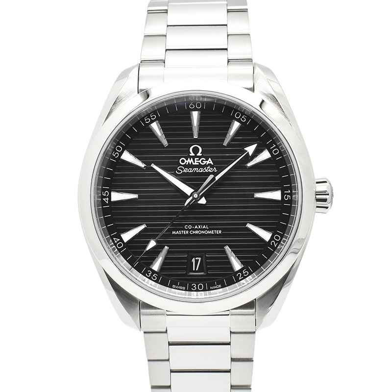 オメガ　OMEGA　シーマスター アクアテラ マスタークロノメーター　220.10.41.21.01.001　ブラック　41mm　USED　中古