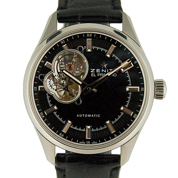 ゼニス　ZENITH　エル プリメロ　シノプシス　03.2170.4613/21.C714　ブラック　新品