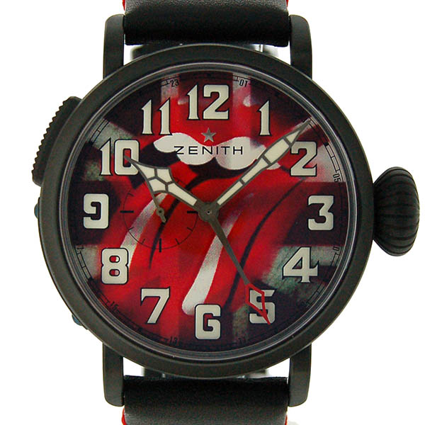 ゼニス　ZENITH　パイロット　タイプ20　GMT　トリビュート　トゥ　ザ　ローリングストーンズ　96.2439.693/77.C809　新品