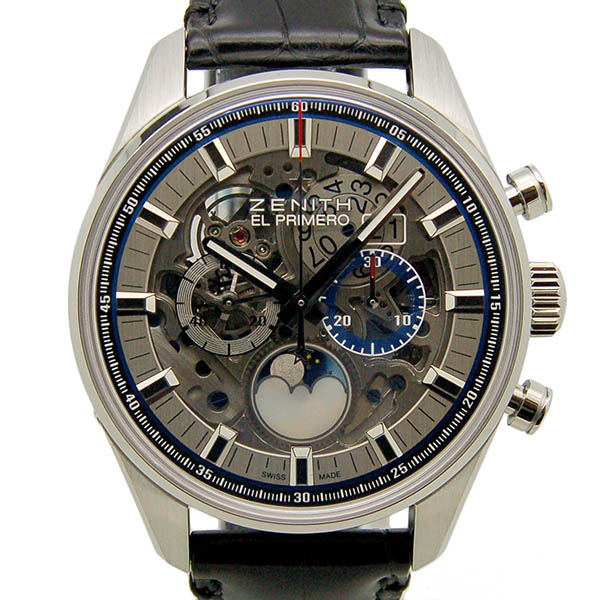 ゼニス　ZENITH　エルプリメロ　クロノマスター　グランドデイト　フルオープン　03.2530.4047/78.C813　ムーンフェイズ　45mm　新品