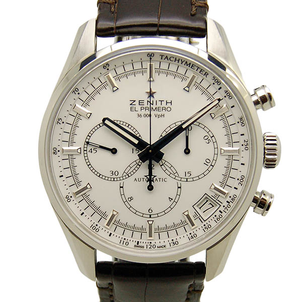 ゼニス　ZENITH　エルプリメロ　クラシック 36000VPH　03.2080.400/01.C494　シルバー　新品