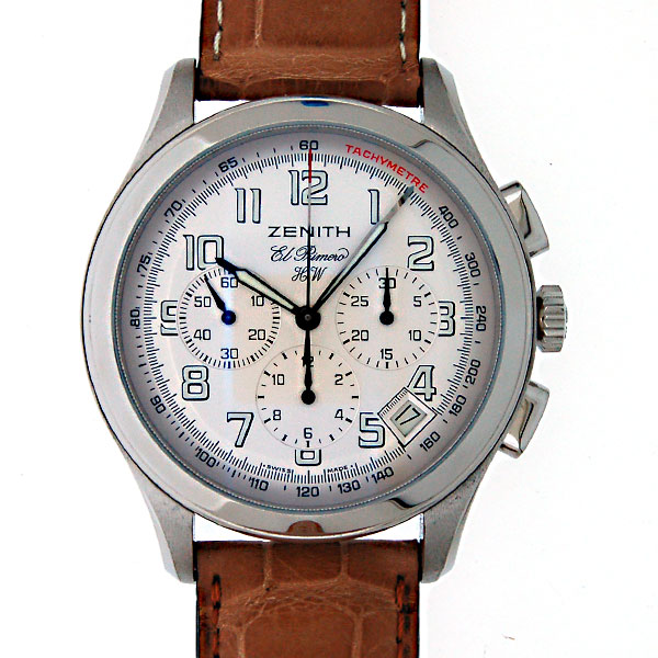 ゼニス　ZENITH　クラスエルプリメロ　01.0500.420/04　シルバー　SS　手巻き　40mm　新品