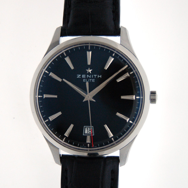 ゼニス　ZENITH　キャプテン　エリート 03.2020.670/21.C493　SS　40mm　ブラック　新品