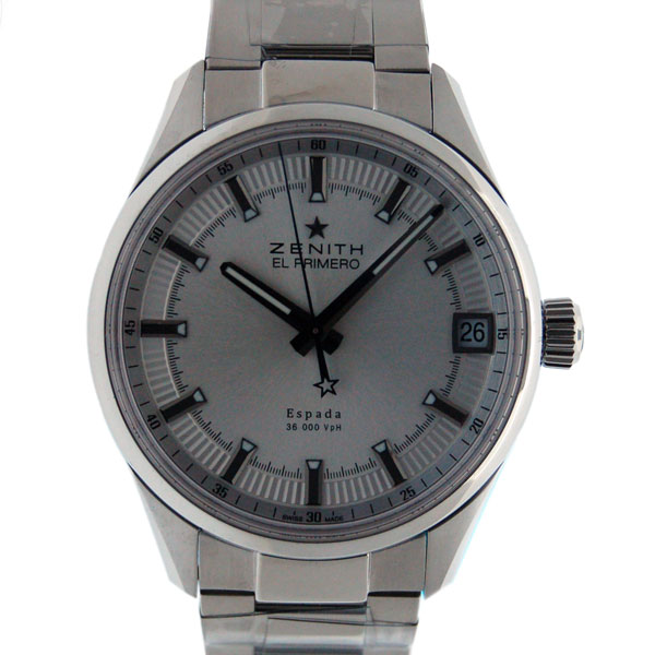 ゼニス　ZENITH　エルプリメロ　エスパーダ　03.2170.4650/01.M2170　SS　40mm　シルバー　新品