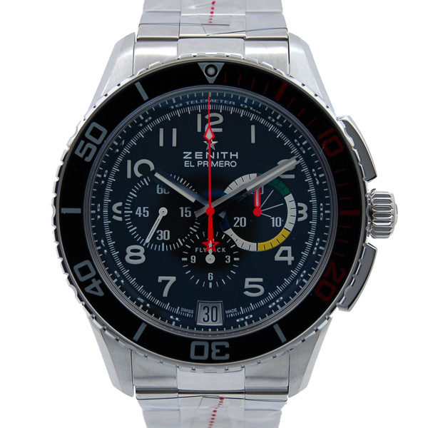 ゼニス　ZENITH　エルプリメロ　ストラトス　フライバック　レインボー　03.2061.405/21.M2060　新品