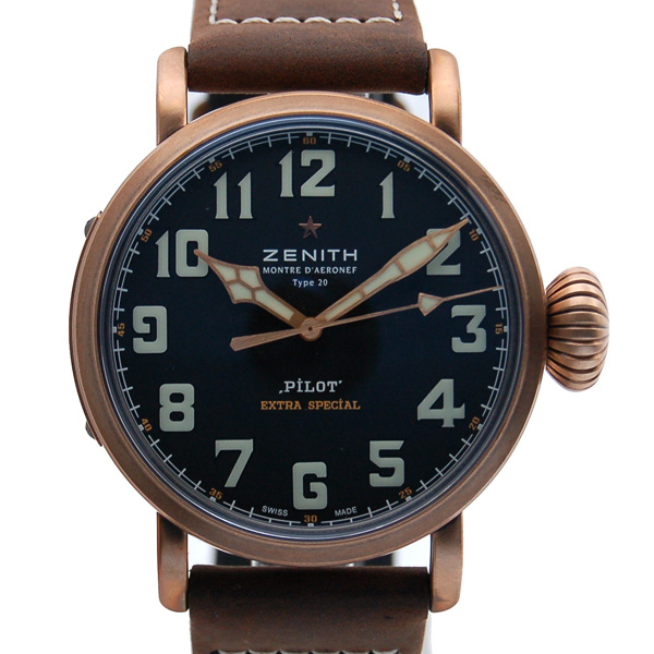 ゼニス　ZENITH　パイロット　タイプ20　エクストラスペシャル　ブロンズ　29.2430.679/21.C753　新品