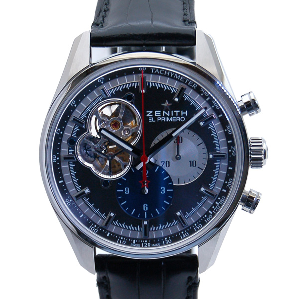 ゼニス　ZENITH　クロノマスター1969　オープン　03.2040.4061/23.C496　グレー　新品