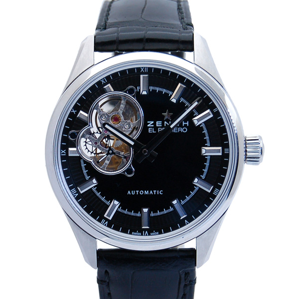 ゼニス　ZENITH　エル プリメロ　シノプシス　03.2170.4613/21.C714　ブラック　新品