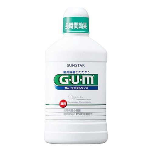 【医薬部外品】GUMデンタルリンス(500ml)