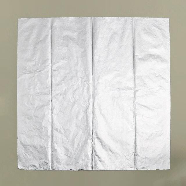 純銀箔200枚 純銀上澄 約230mm角 約2マイクロメートル 今井金箔 ONLINE SHOP