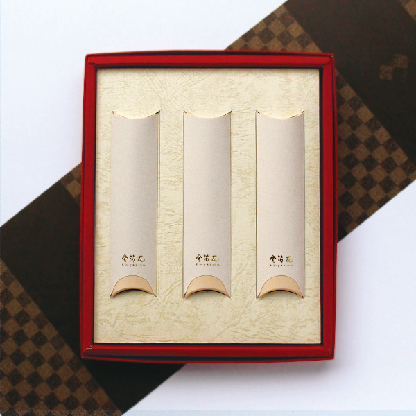 金箔花3本セット 今井金箔 ONLINE SHOP