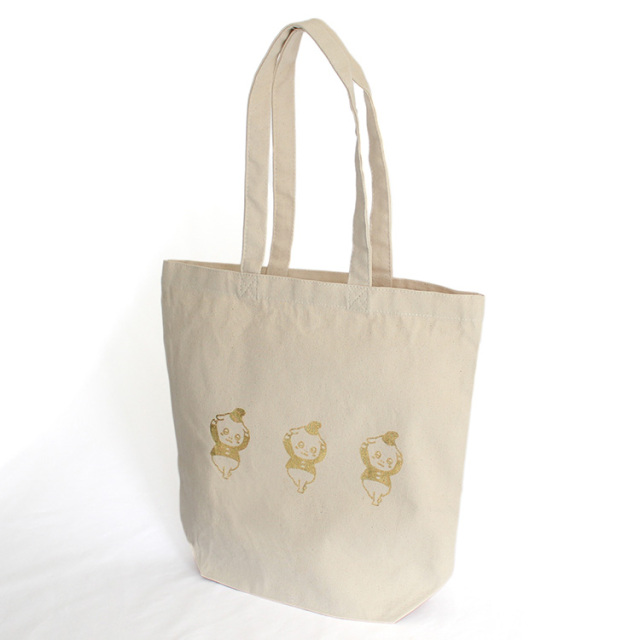いしカバくん　トートバッグ（1列）