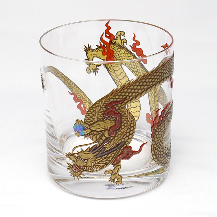 蒔絵　ロックグラス