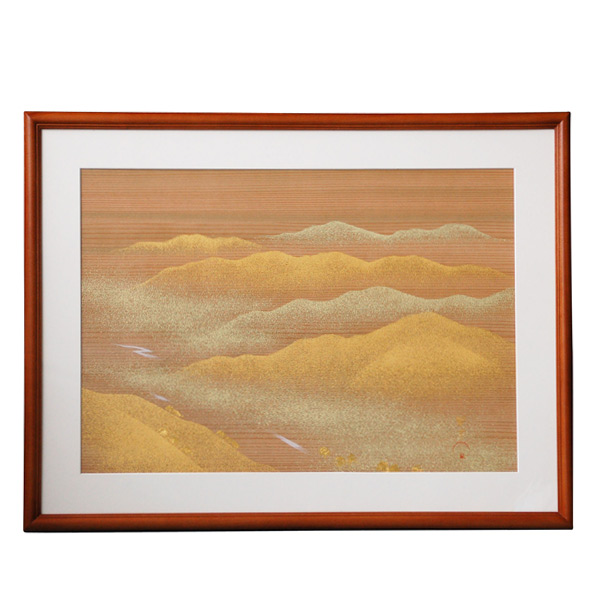 今井　俊満　無題　額縁込み Yahoo!オークション -「今井俊満」(版画) (美術品)の落札相場