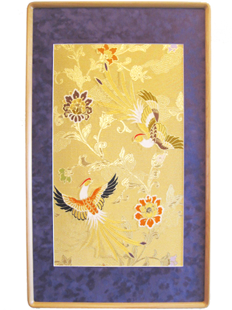 額入り金襴　「ジパング（黄金の国）」