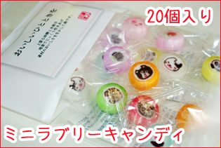 ミニラブリー・キャンディ 20個入り　おいしいひとときを