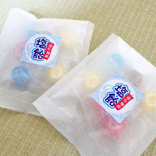 四色塩飴パック（小）　1袋6個入り