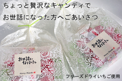 フリーズドライ　いちご。