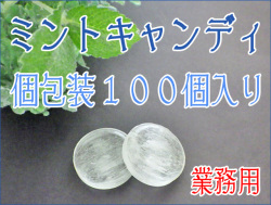 ミントキャンディ 100個入り　業務用　ハッカ飴