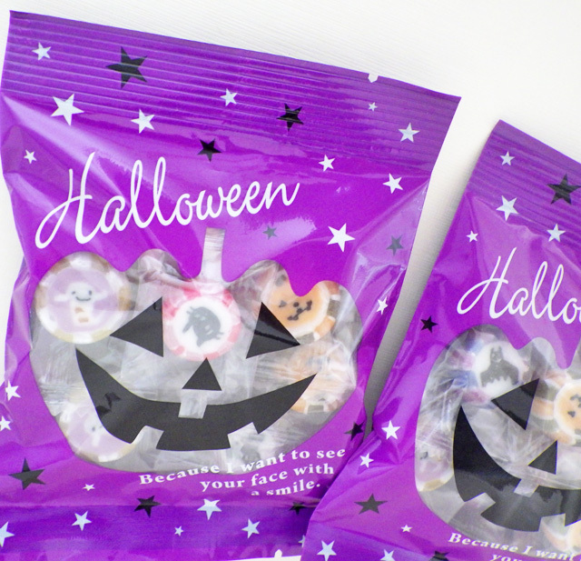 ハンドメイド♡♡ハロウィンにも♡♡キャンディツイン ブラックパープル ハロウィンキャンディなら飴専門店金扇のハロウィンキャンディ