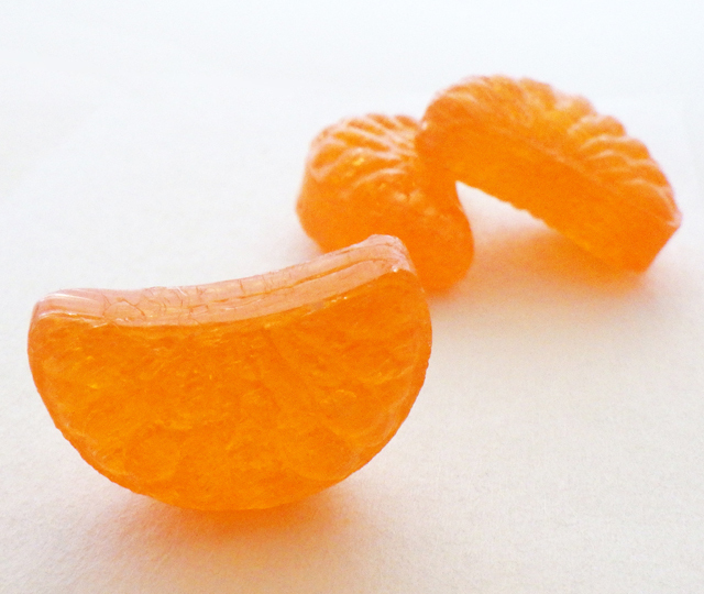 蜜柑飴さま 専用 塩分補給の塩飴ならみかん型が可愛い甘夏果汁使用のみかん塩飴の