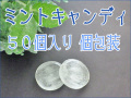 【リニューアル版　直径2.6cm】ミントキャンディ 50個入り　お徳用　