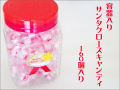 容器入りサンタクロース・キャンディ 160個入り