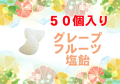 グレープフルーツ塩飴 50個入り　グレープフルーツ果汁使用　夏季限定　房のかたち　柑橘