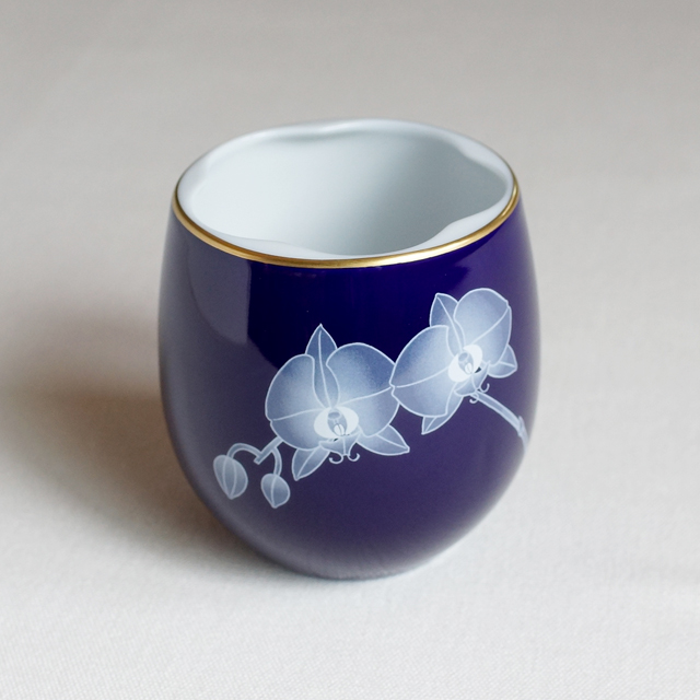 【和食器通販　金照堂】　香梅カップ　香蘭社　田清窯　有田焼　梅酒　カップ　グラス　ロック