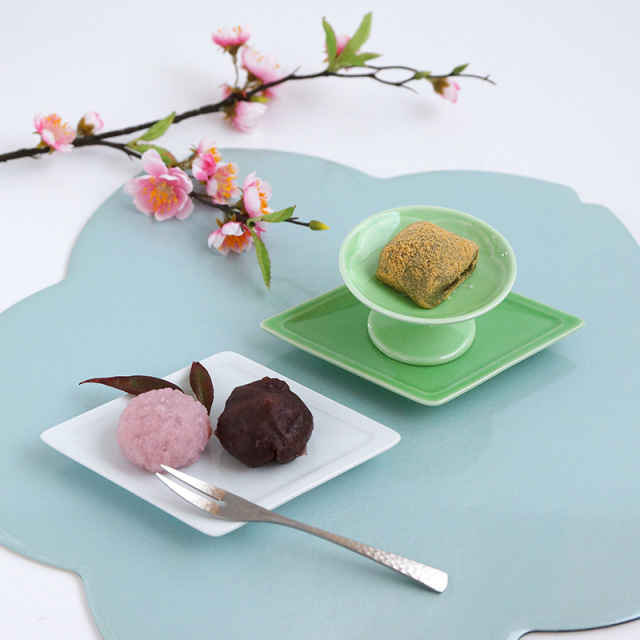 一文字菱型銘々皿